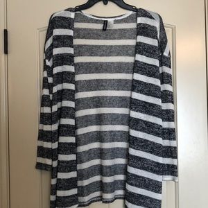 Striped cardigan